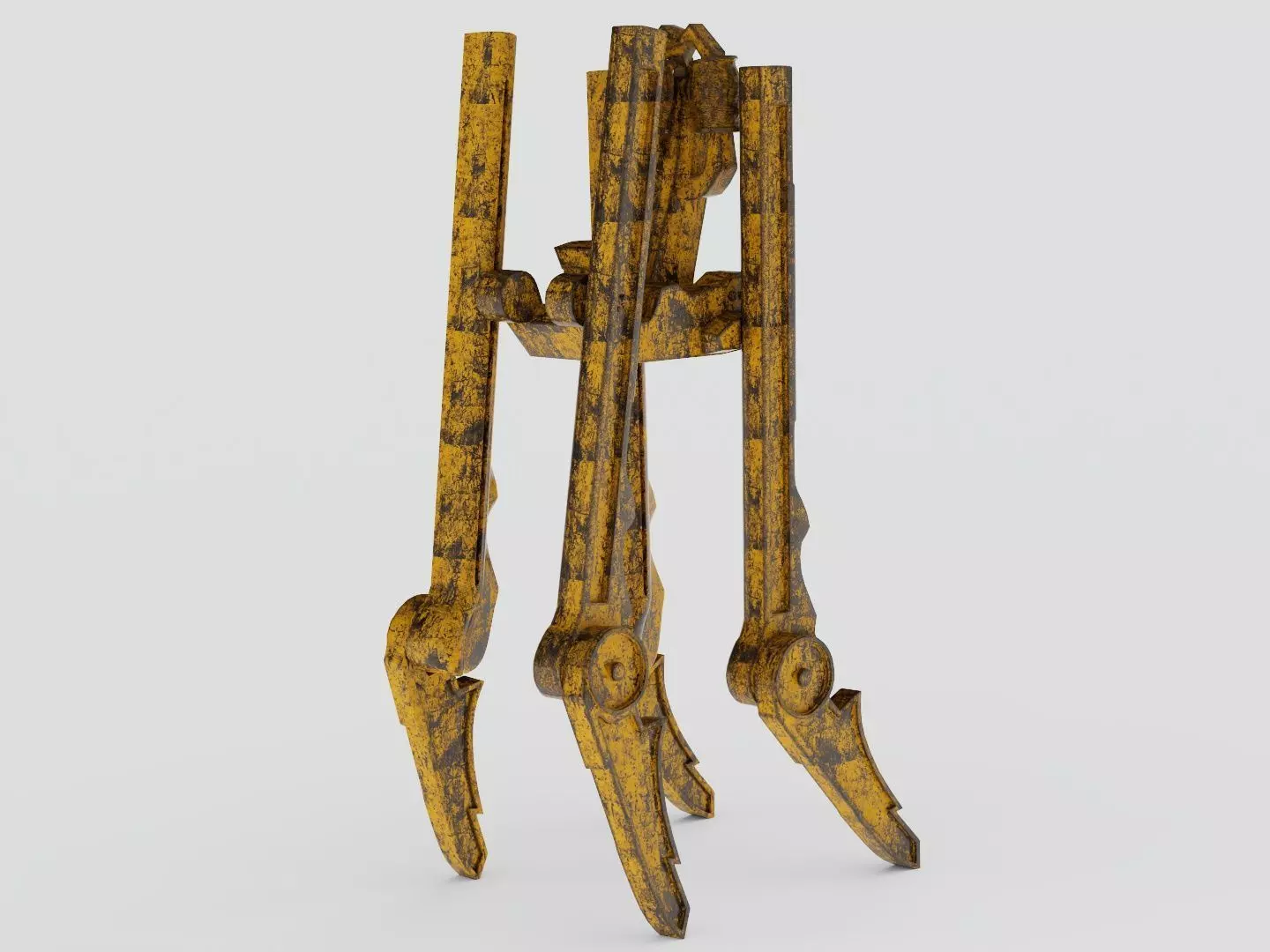 Tall walker robot from my Graduation Project 3D model_0