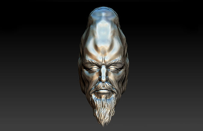 Ki Adi Mundi Jedi and order 66 Head  3D print model