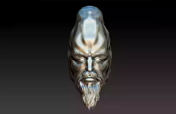 Ki Adi Mundi Jedi and order 66 Head  3D print model
