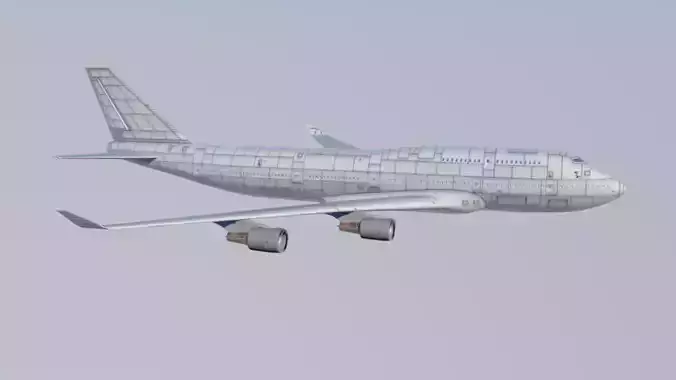 Boeing-747 airplane flying in sky