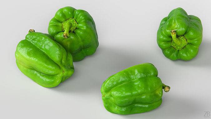 Paprika 3D model 3