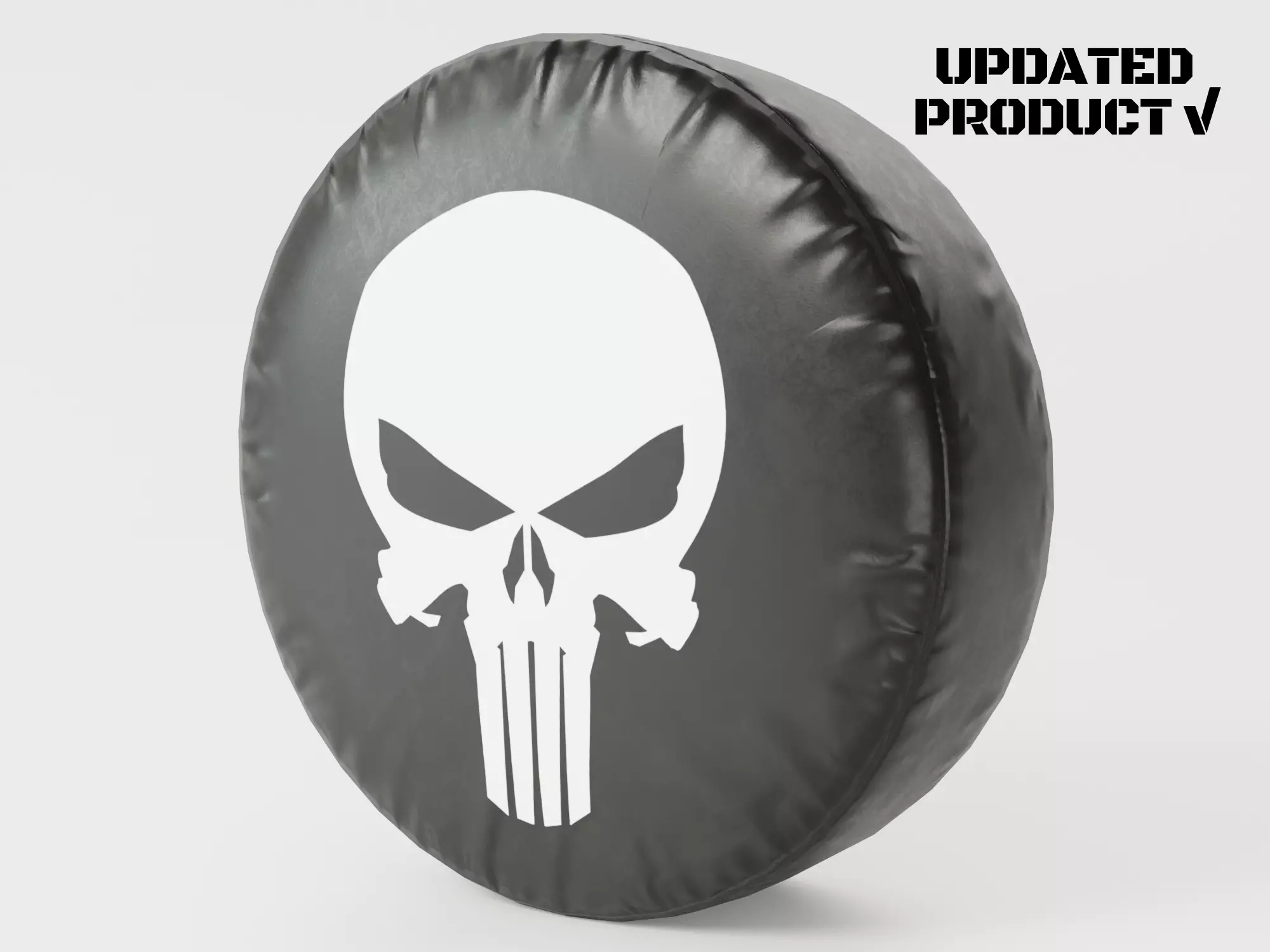 Tire Cover Low Poly PBR 4K Low-poly 3D model