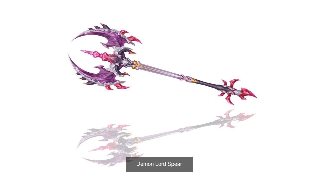 Demon Lord Weapons 3D Model Collection_9