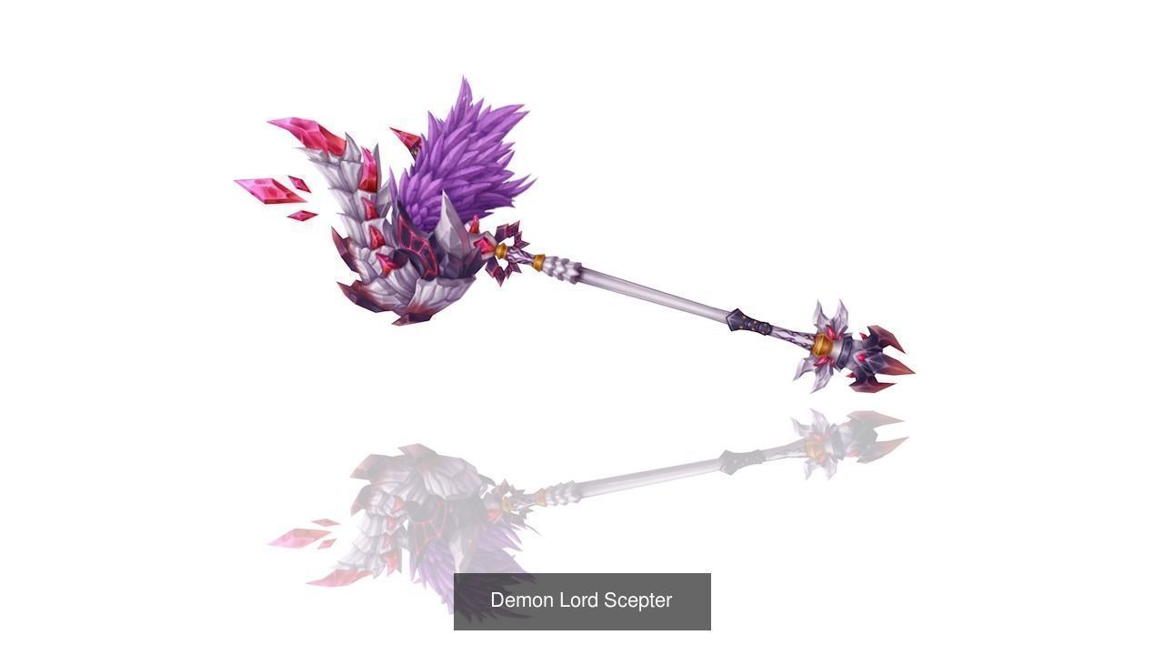 Demon Lord Weapons 3D Model Collection_8