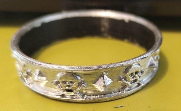 bracelet gotique 3D print model_2