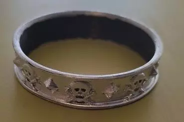 bracelet gotique 3D print model_0