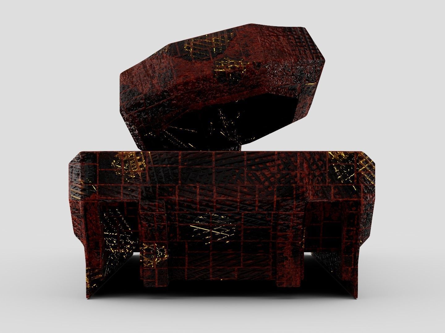 Space sci-fi Kitbash for my Graduation project 3D model_24