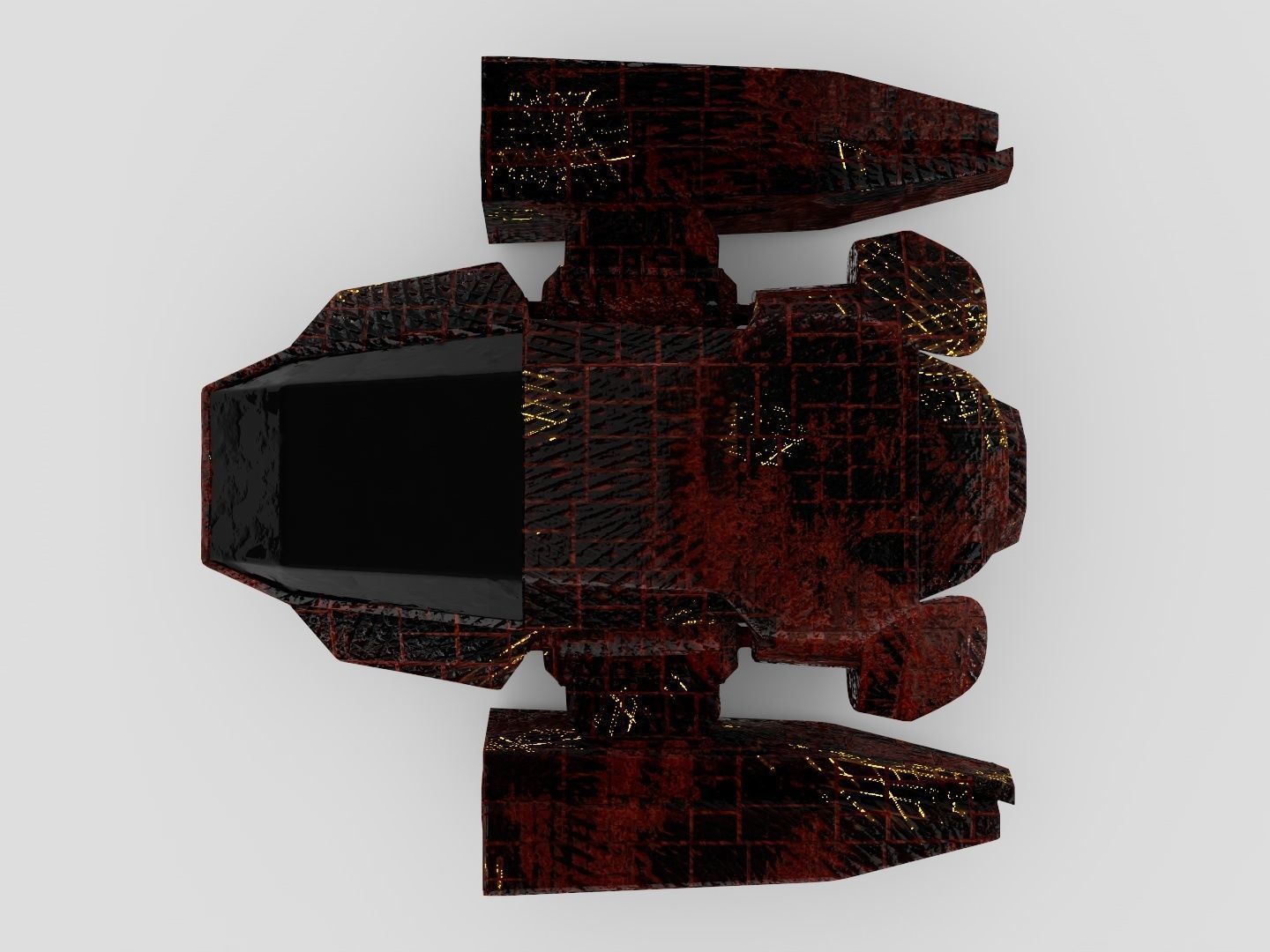 Space sci-fi Kitbash for my Graduation project 3D model_14