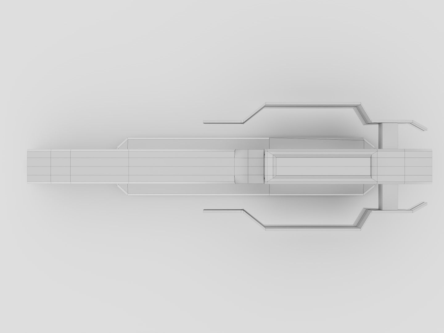 Space sci-fi Kitbash for my Graduation project 3D model_51