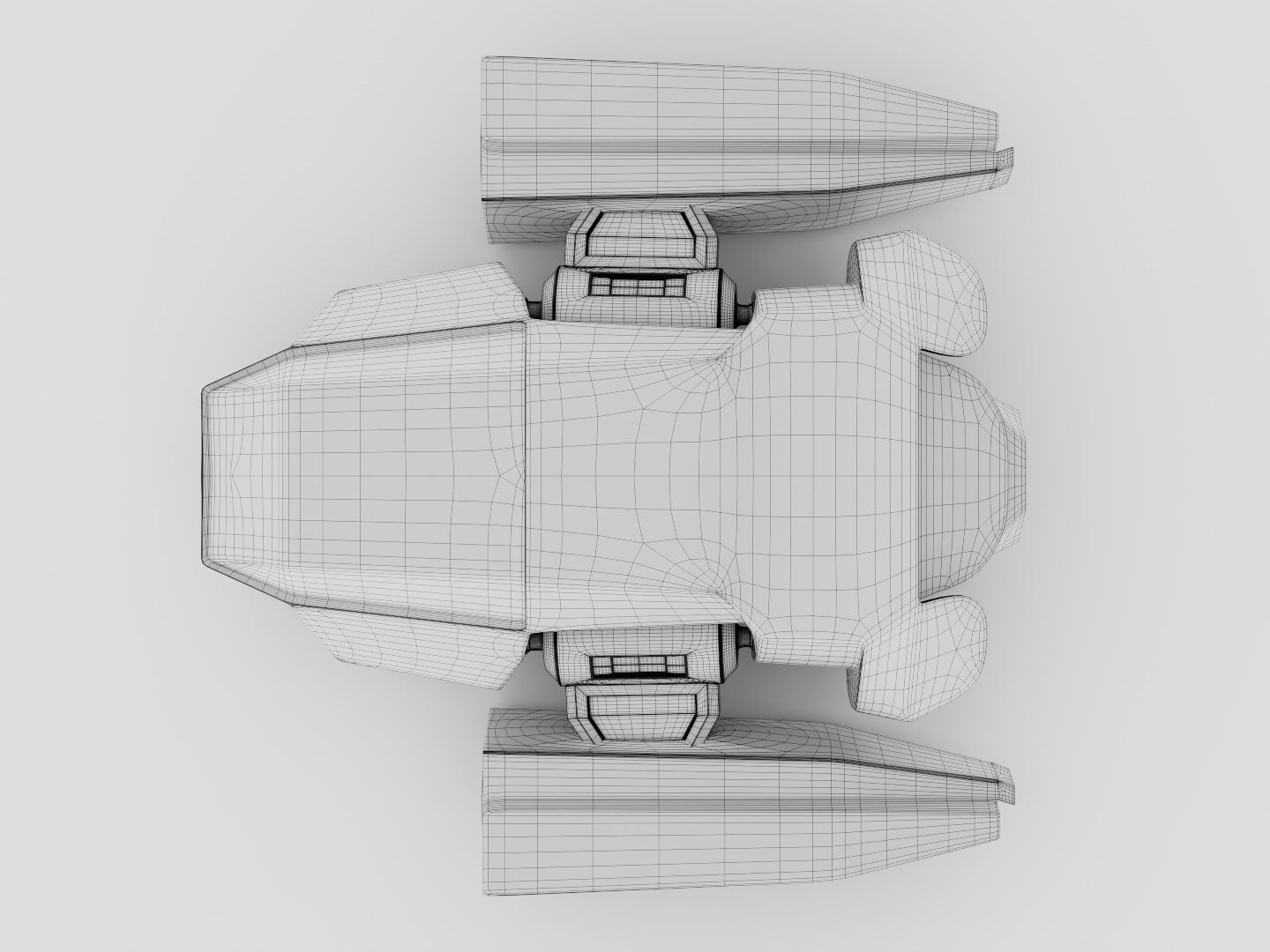 Space sci-fi Kitbash for my Graduation project 3D model_15