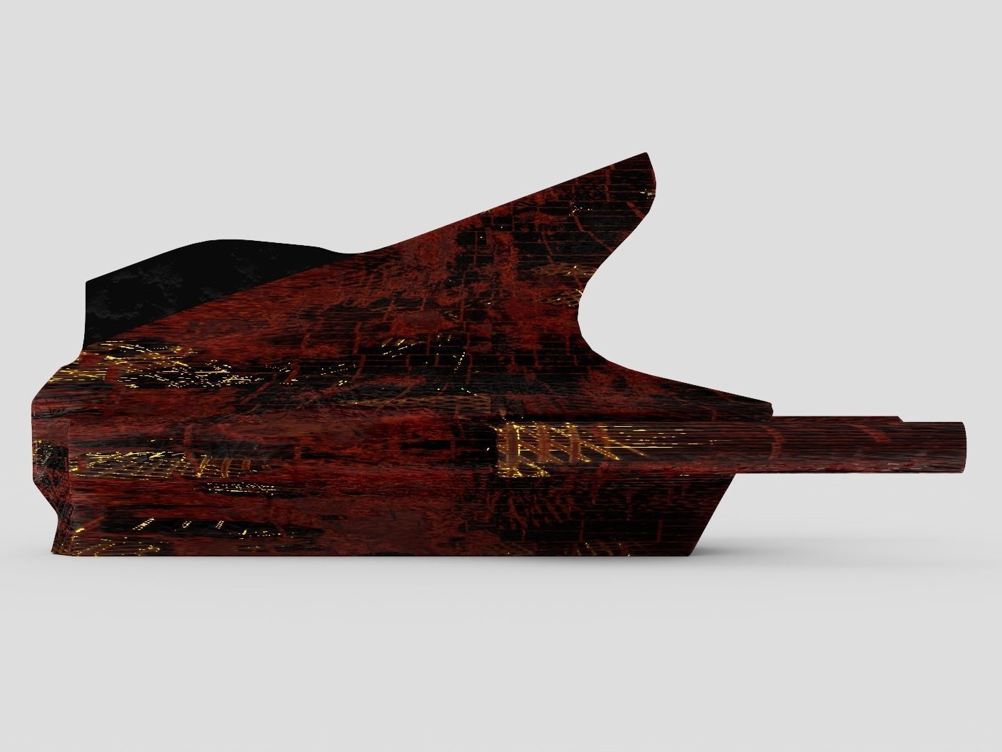 Space sci-fi Kitbash for my Graduation project 3D model_38