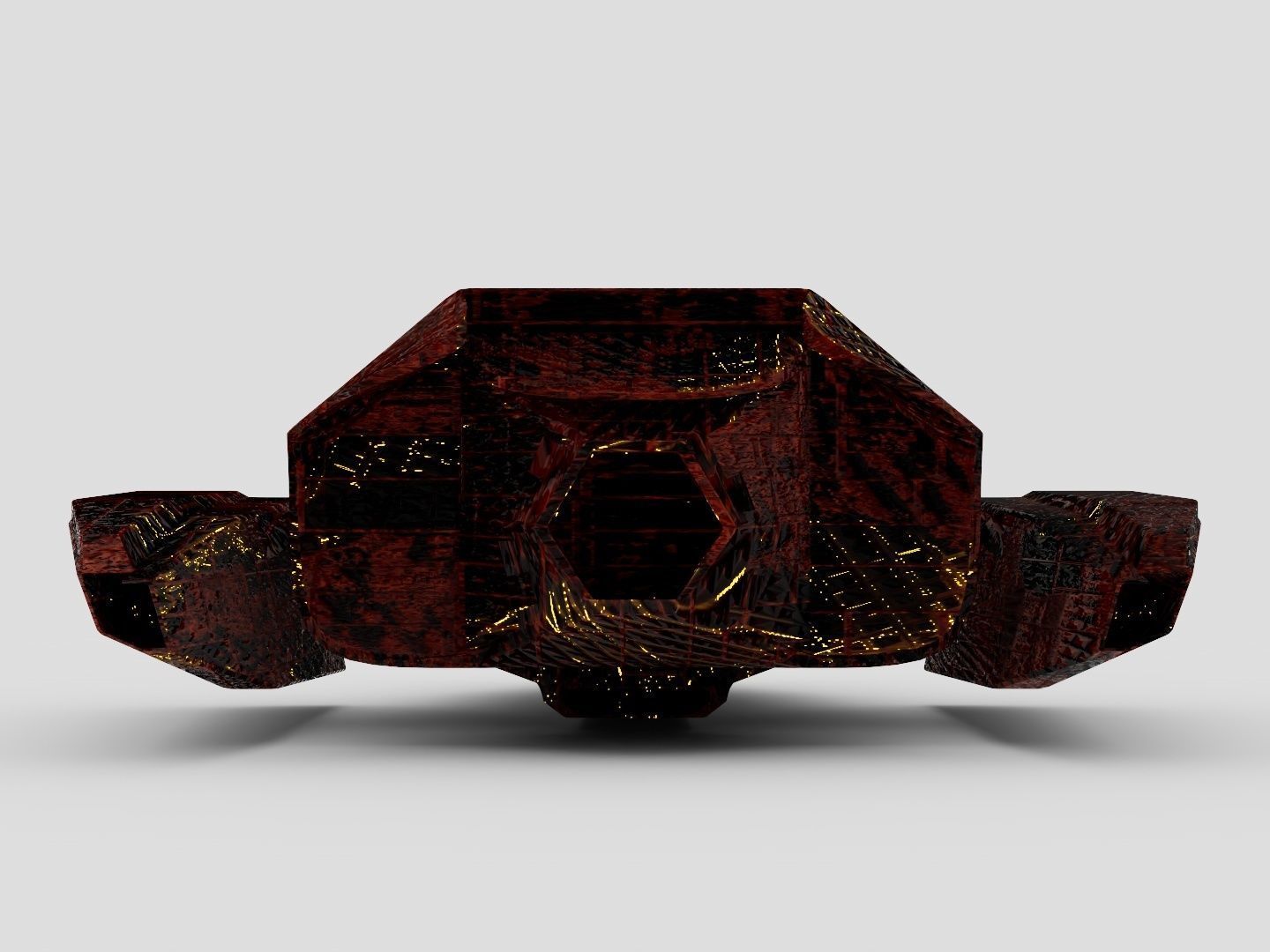 Space sci-fi Kitbash for my Graduation project 3D model_8