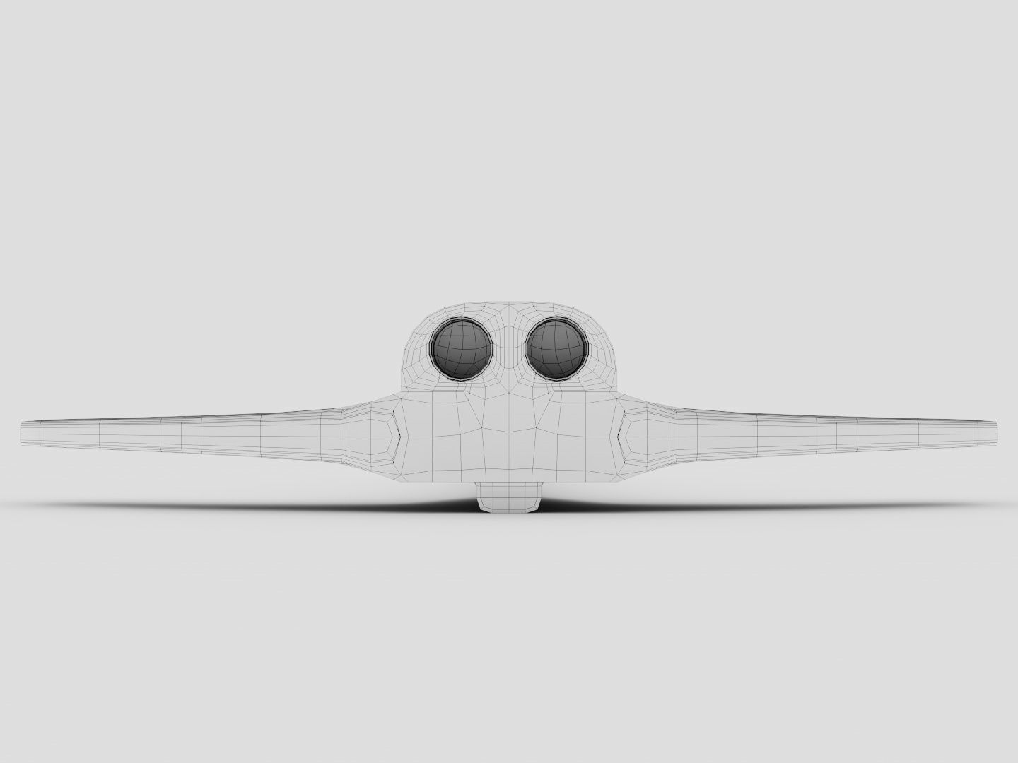 Space sci-fi Kitbash for my Graduation project 3D model_35