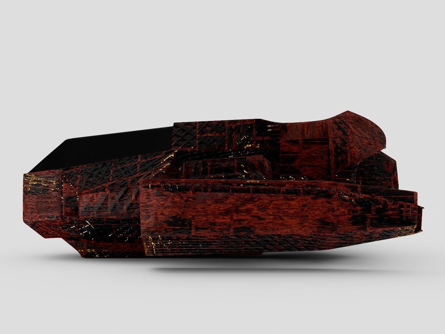 Space sci-fi Kitbash for my Graduation project 3D model_12