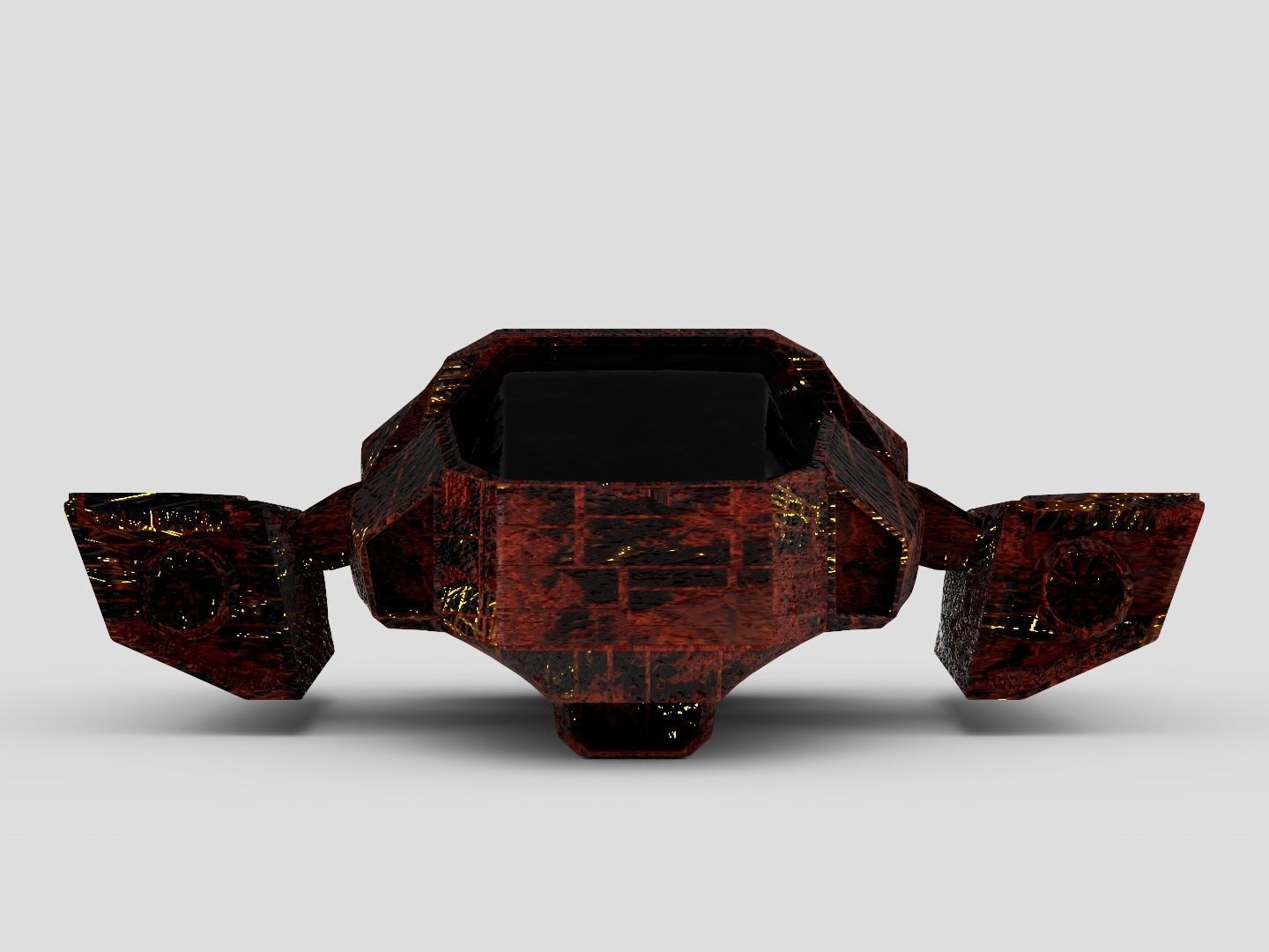 Space sci-fi Kitbash for my Graduation project 3D model_10