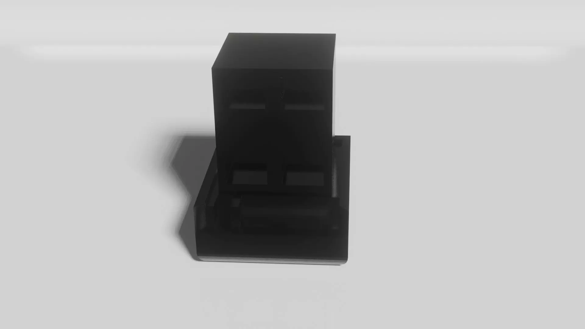 Cap Square Tubing 3D model