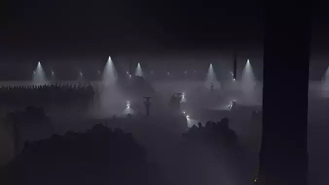 Environment panning scene from my Graduation project 3D model