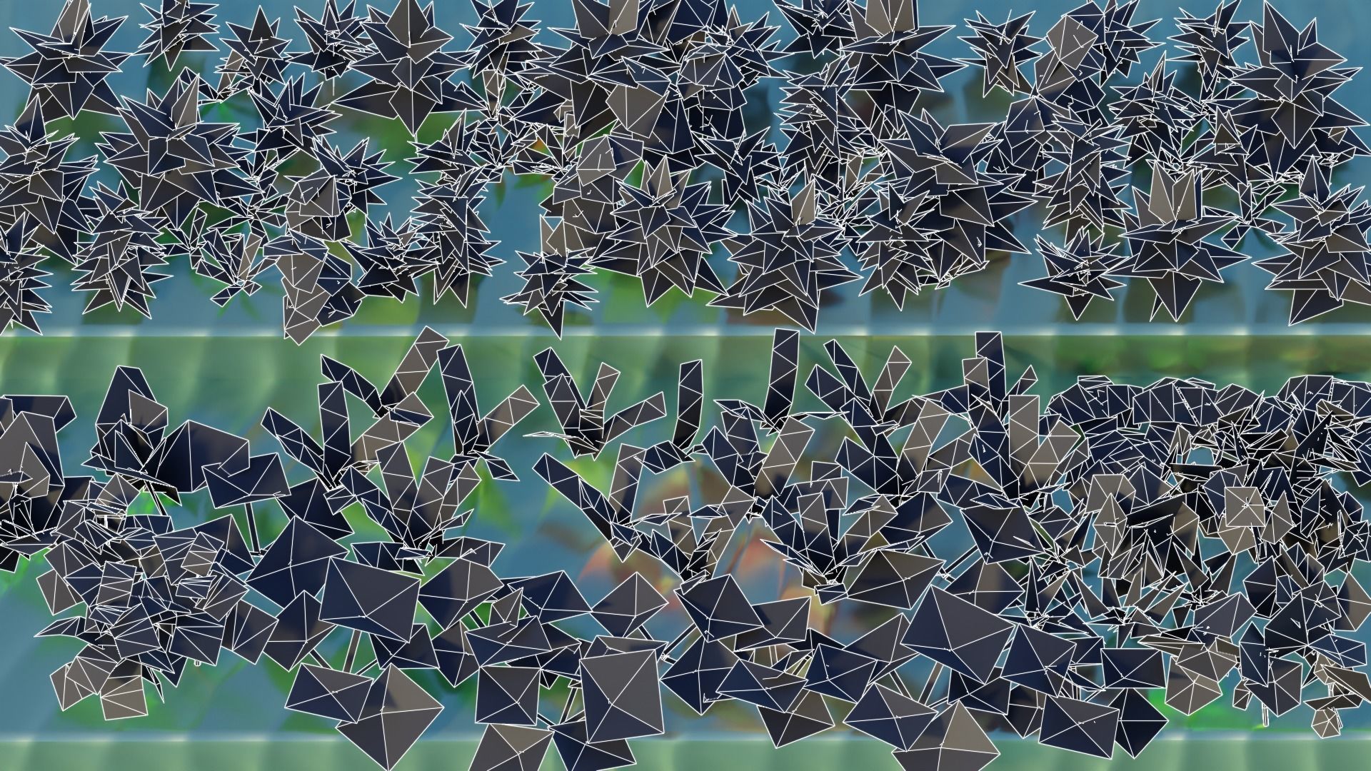 201 Plants - PBR Low-Grow Flora Collection Low-poly 3D model_4