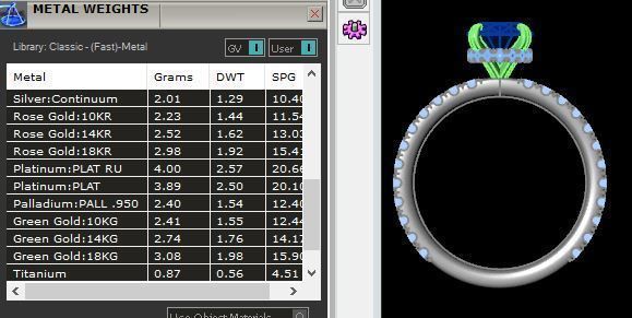 Oval Diamond Engagement Ring 3D print model_4