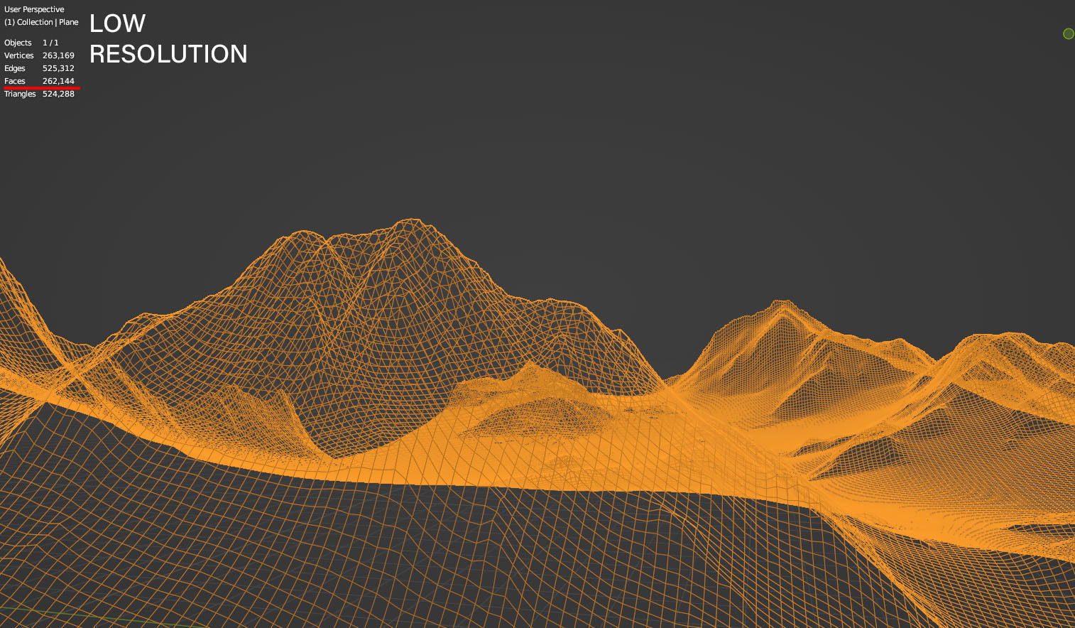 Snow Mountains Valley 3D model_16