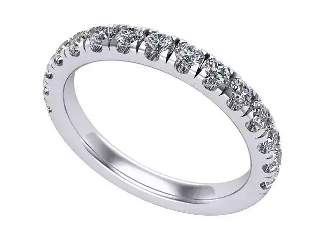 Diamond Engagement Band