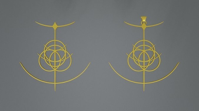 Elden Ring Symbol 3D print model