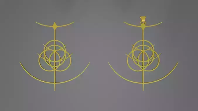 Elden Ring Symbol 3D print model