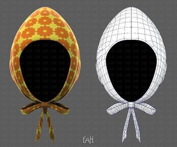 Cap V13 Low-poly 3D model