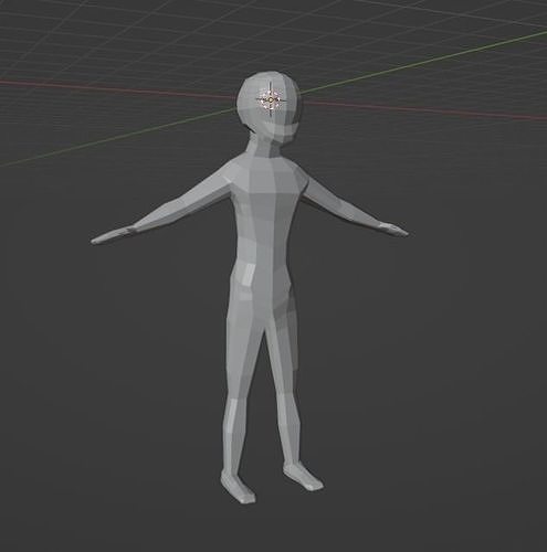 Character Model human Free 3D model