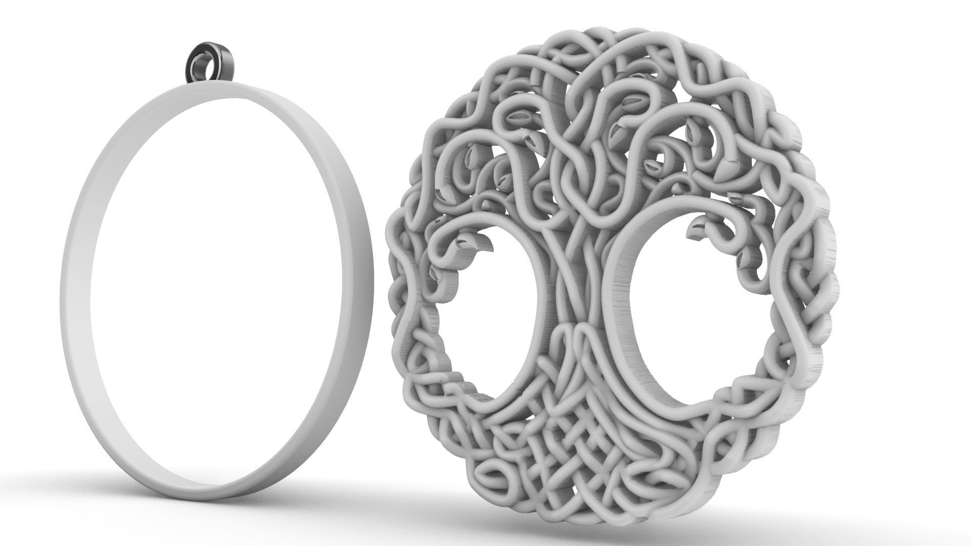 Celtic Tree Of Life Arvore da Vida Celta 3D print model_6