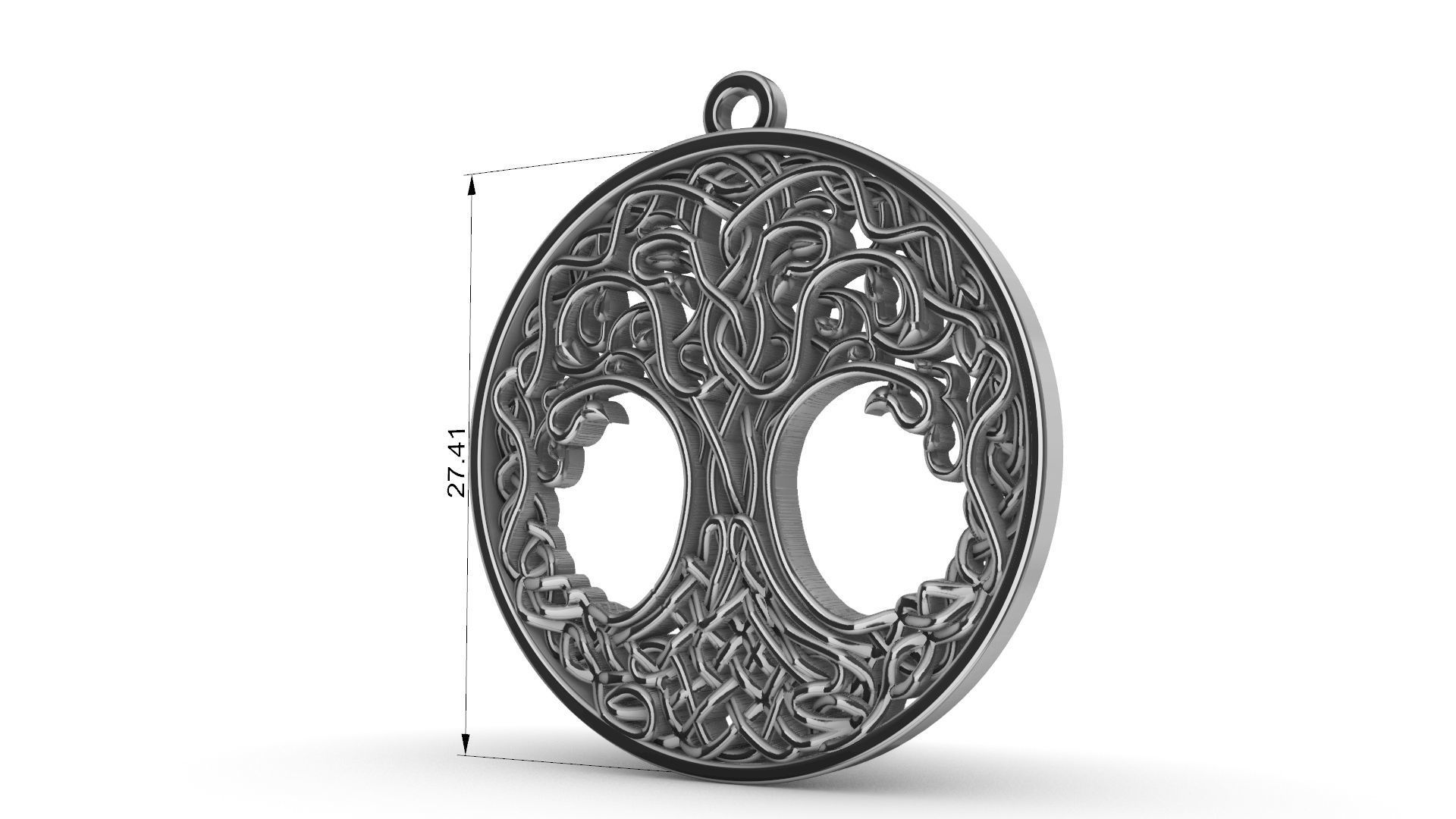 Celtic Tree Of Life Arvore da Vida Celta 3D print model_15