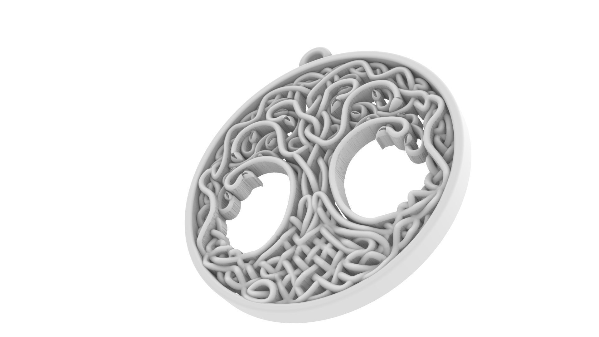 Celtic Tree Of Life Arvore da Vida Celta 3D print model_13