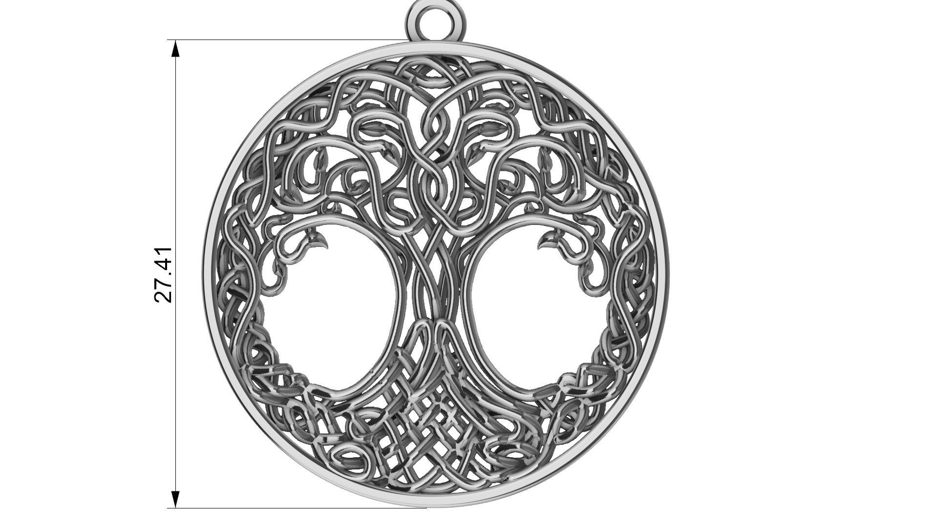 Celtic Tree Of Life Arvore da Vida Celta 3D print model_14