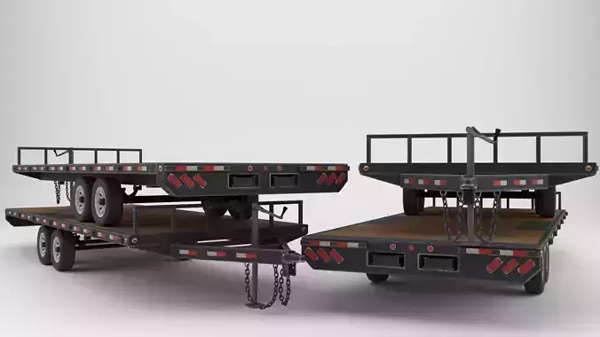 32FT BUMPER PULL TRAILER