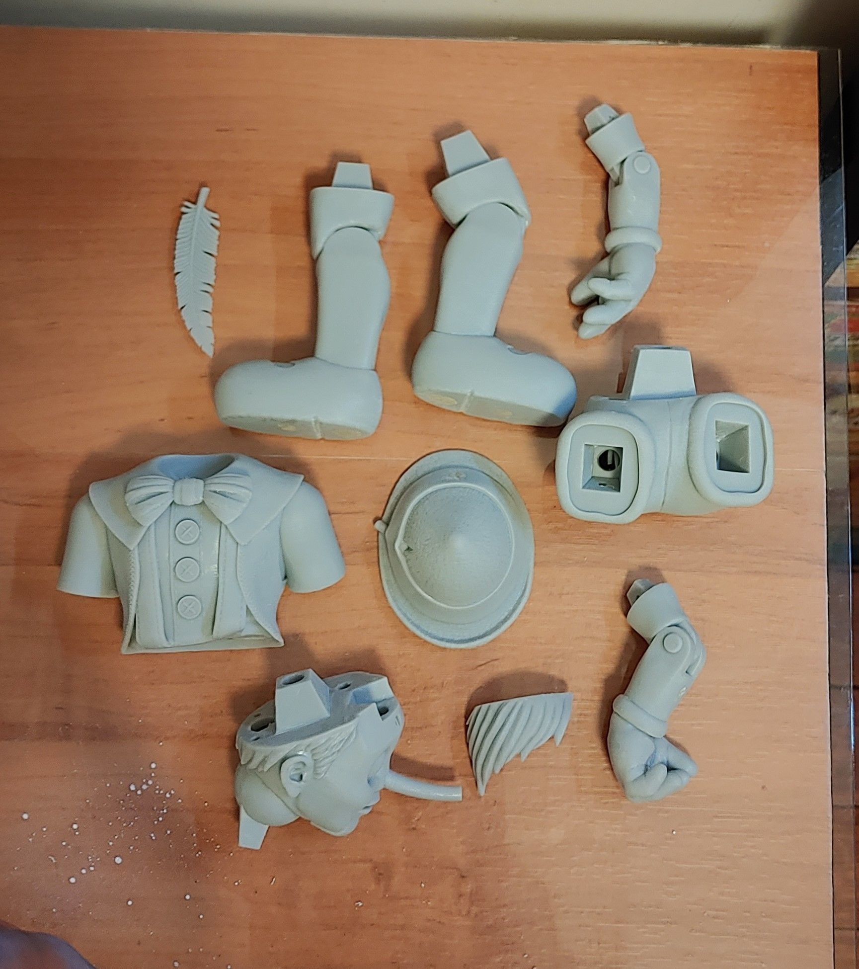 pinocchio clown 3D print model_2