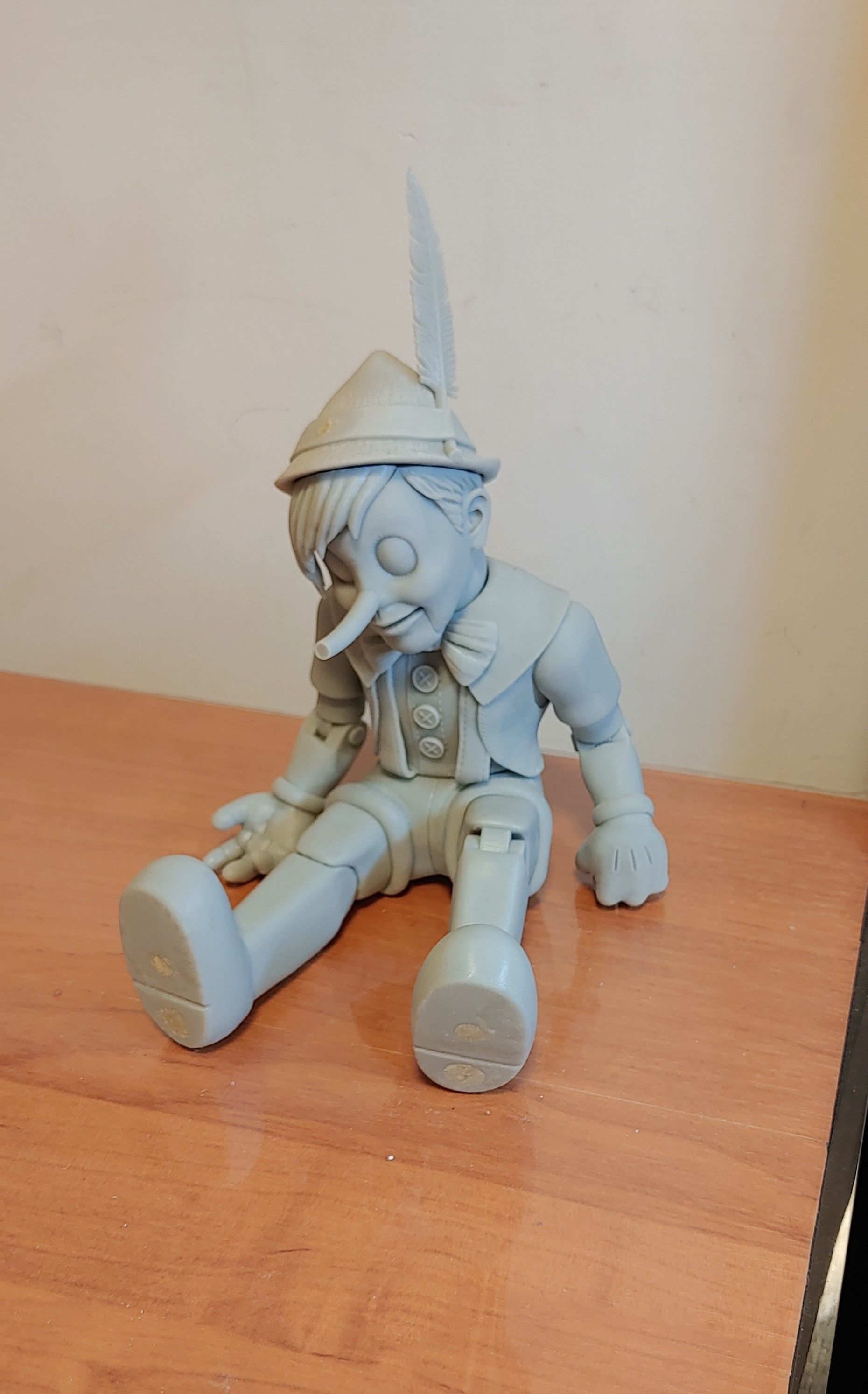 pinocchio clown 3D print model_1
