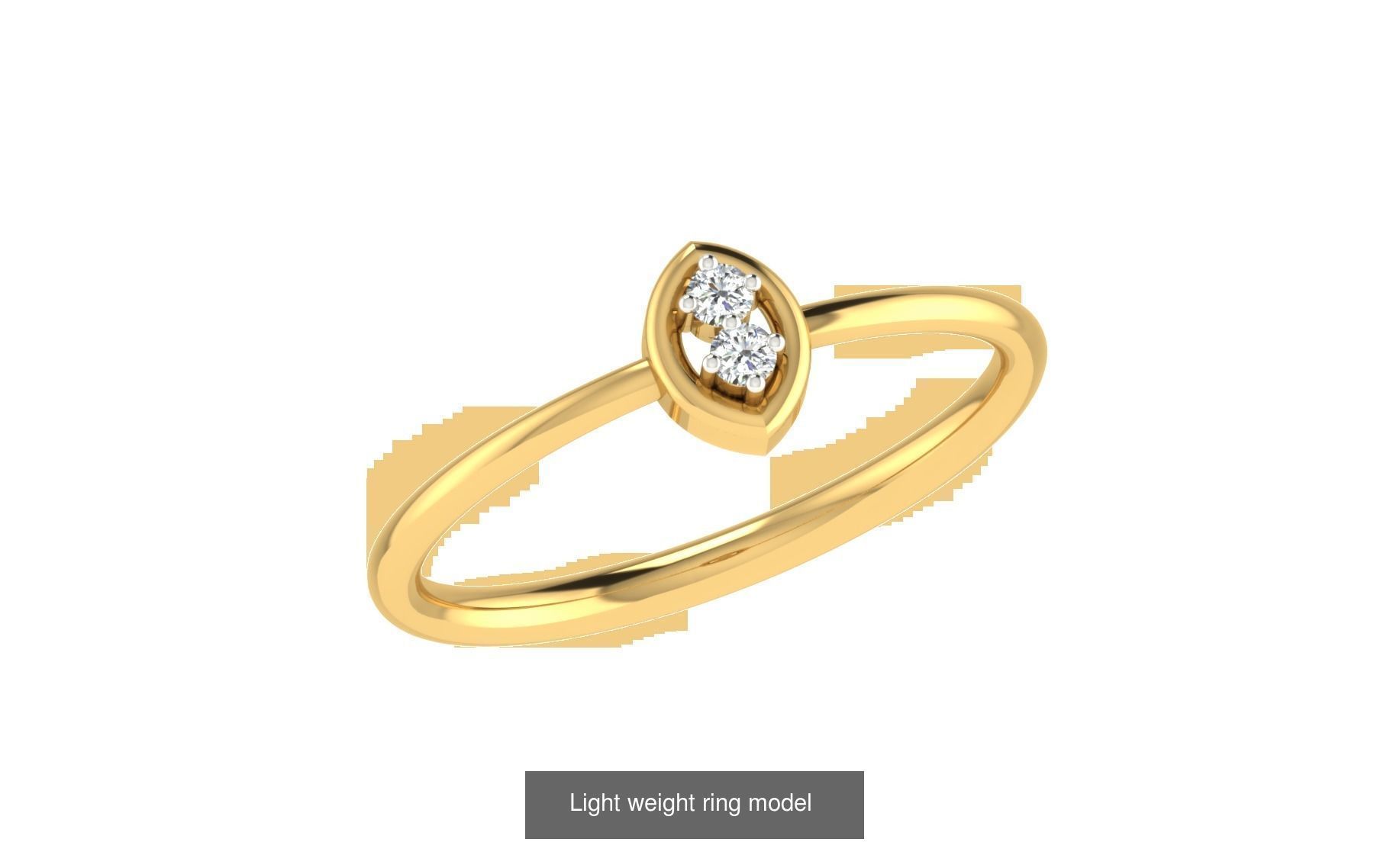 143 Light weight ring model  3D Model Collection_63