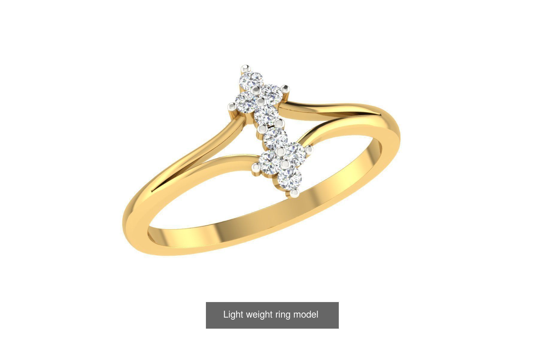 143 Light weight ring model  3D Model Collection_151
