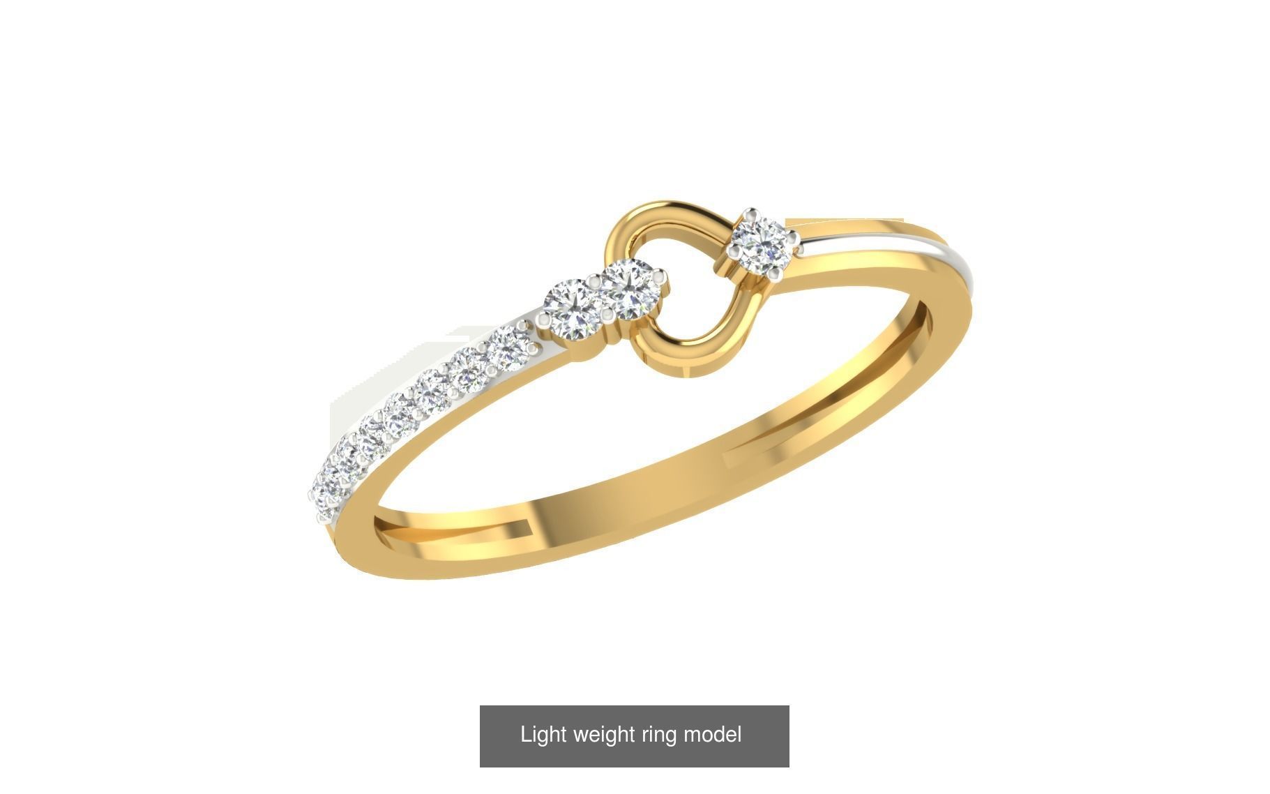 143 Light weight ring model  3D Model Collection_75