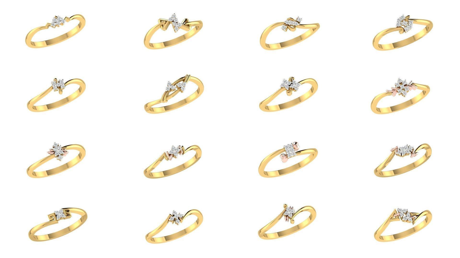 143 Light weight ring model  3D Model Collection_11