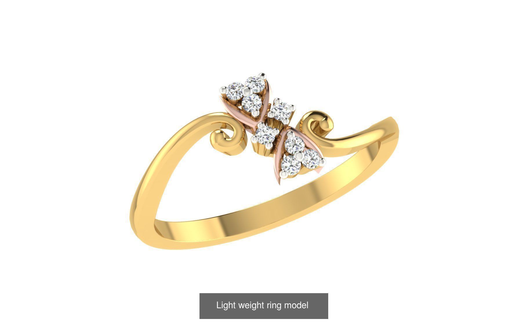 143 Light weight ring model  3D Model Collection_130