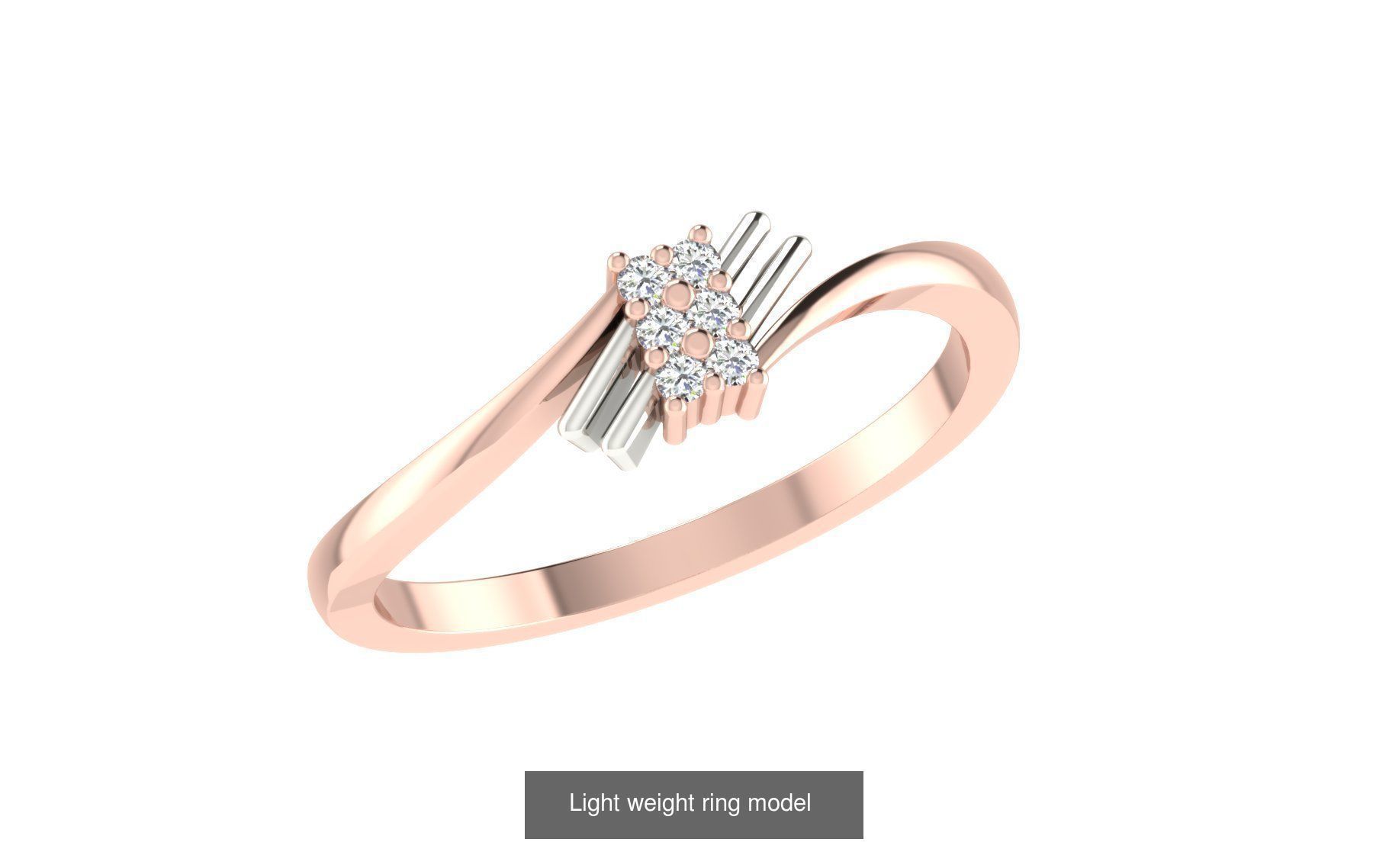 143 Light weight ring model  3D Model Collection_131