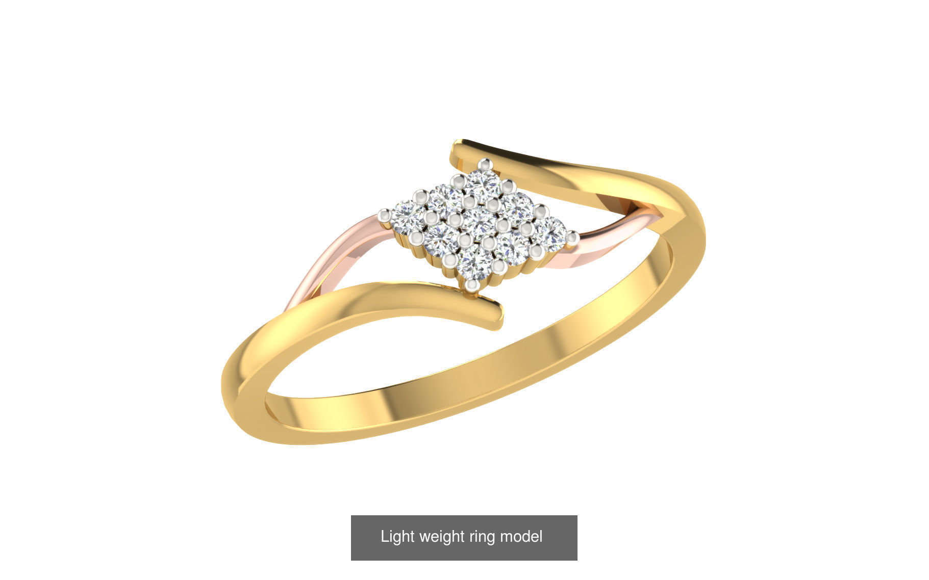 143 Light weight ring model  3D Model Collection_148