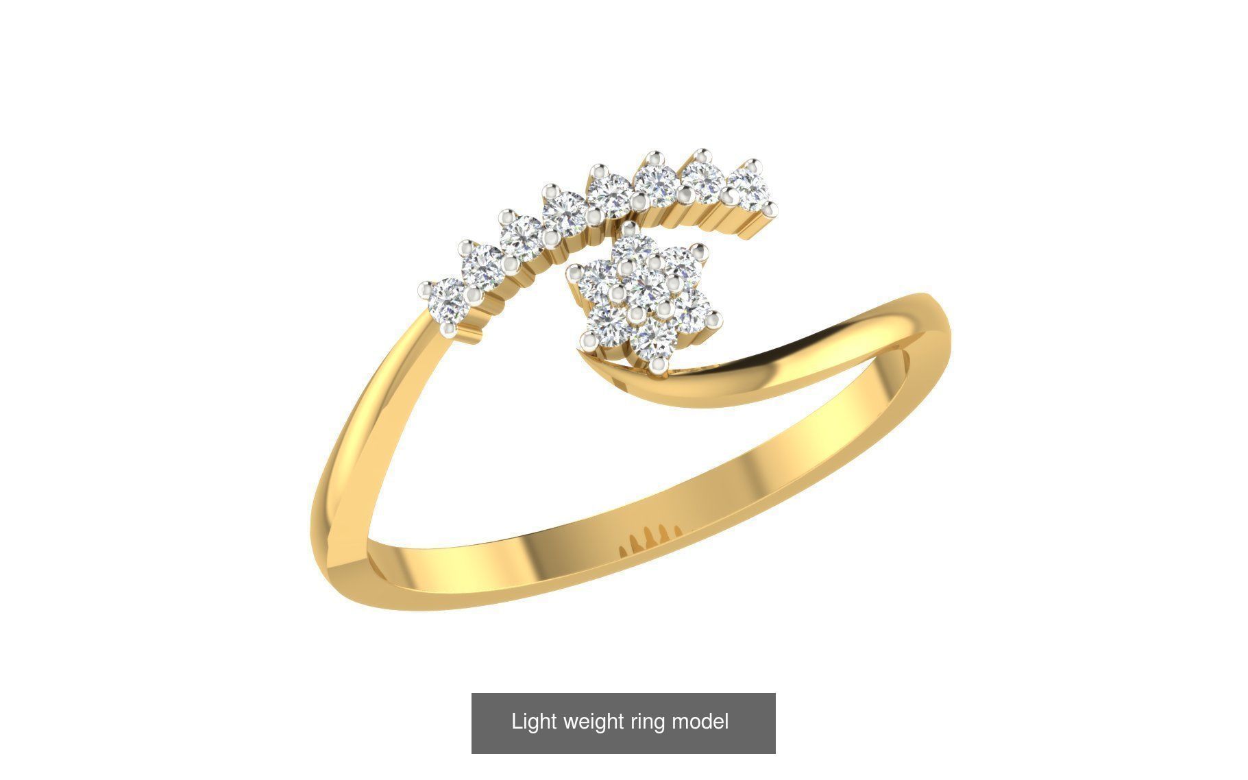 143 Light weight ring model  3D Model Collection_140