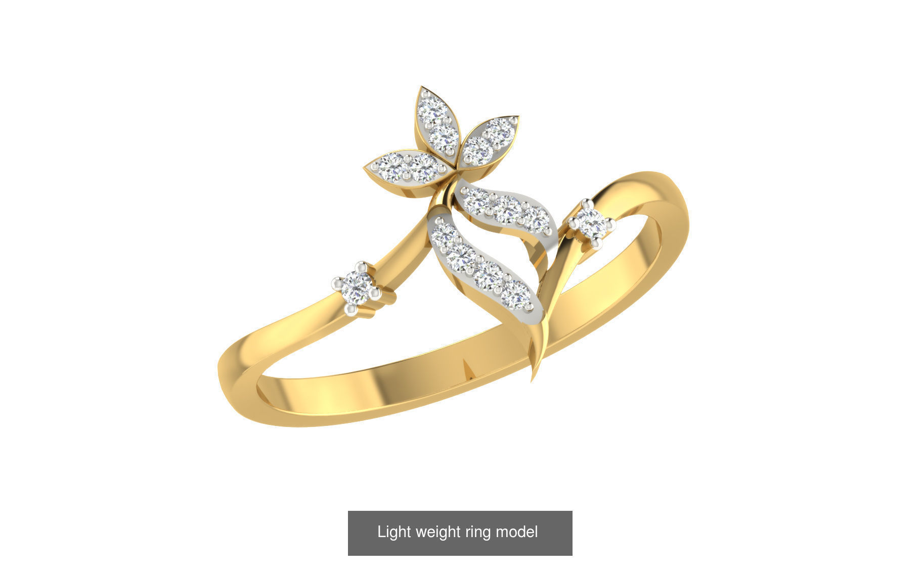 143 Light weight ring model  3D Model Collection_156