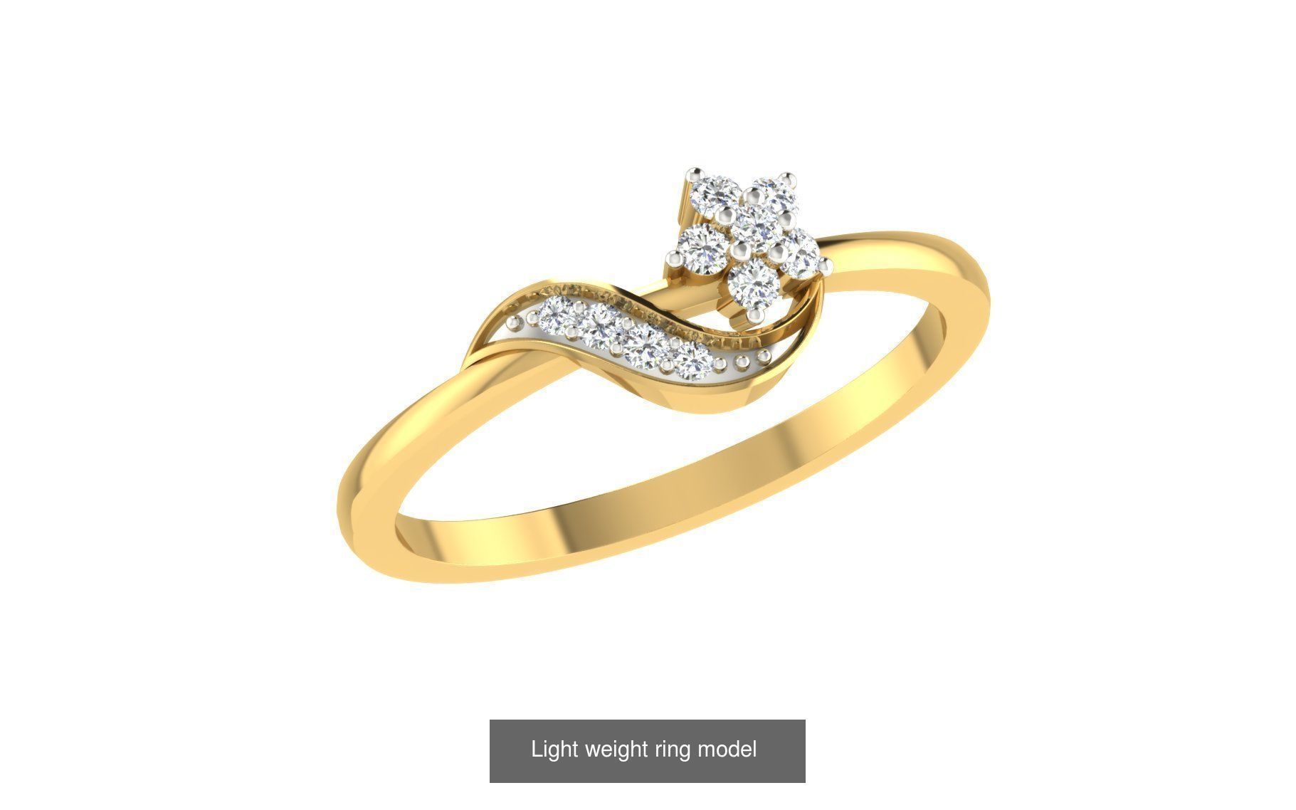 143 Light weight ring model  3D Model Collection_142