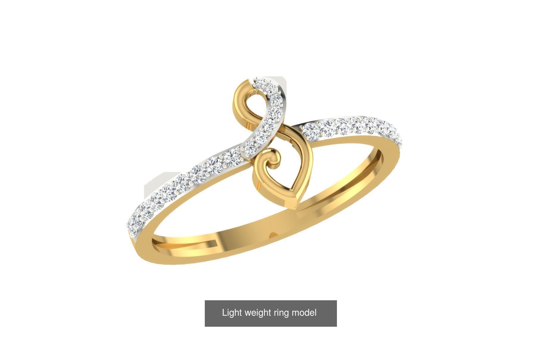 143 Light weight ring model  3D Model Collection_40