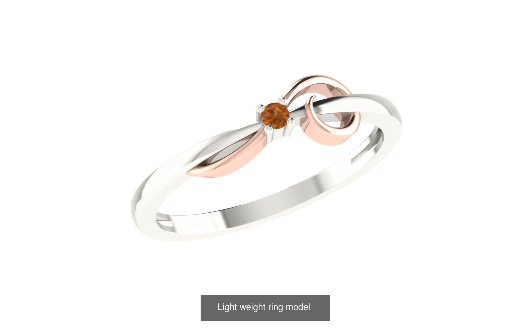 143 Light weight ring model  3D Model Collection_157