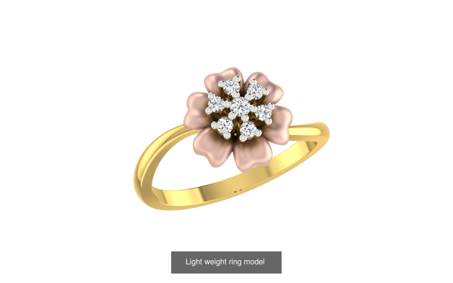 143 Light weight ring model  3D Model Collection_83