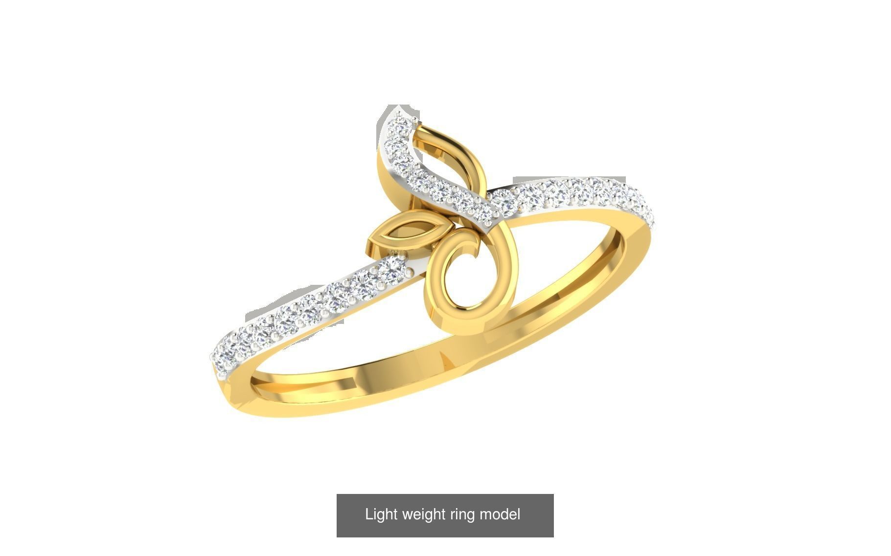 143 Light weight ring model  3D Model Collection_54